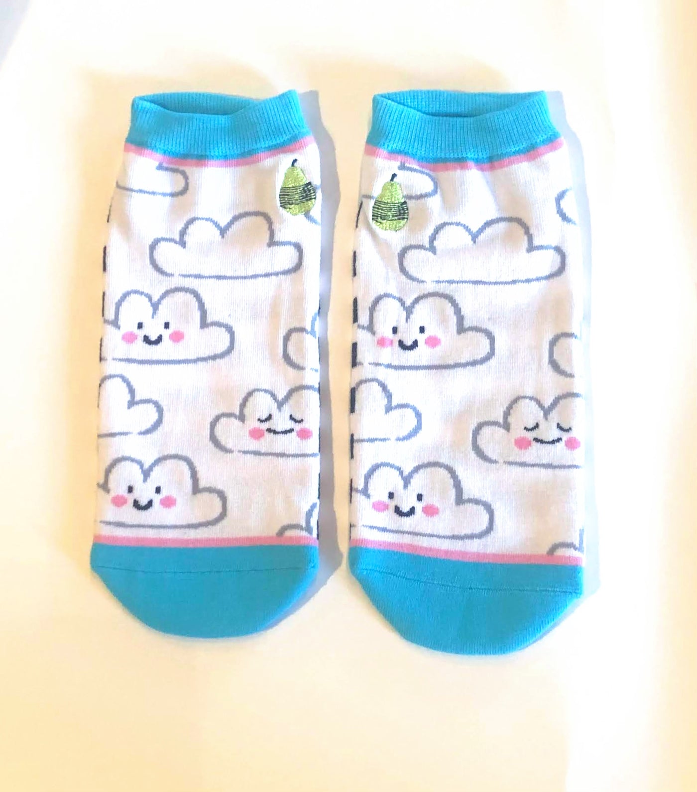 Happy Clouds Ankle Socks