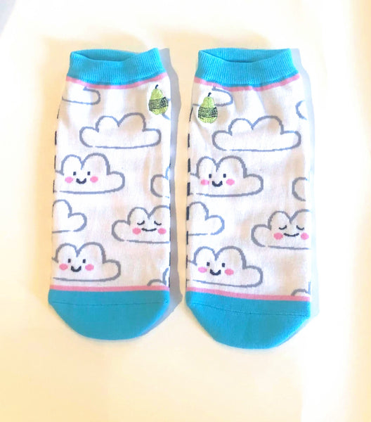 Happy Clouds Ankle Socks