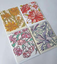 Assorted Flower Note Card Set of 8
