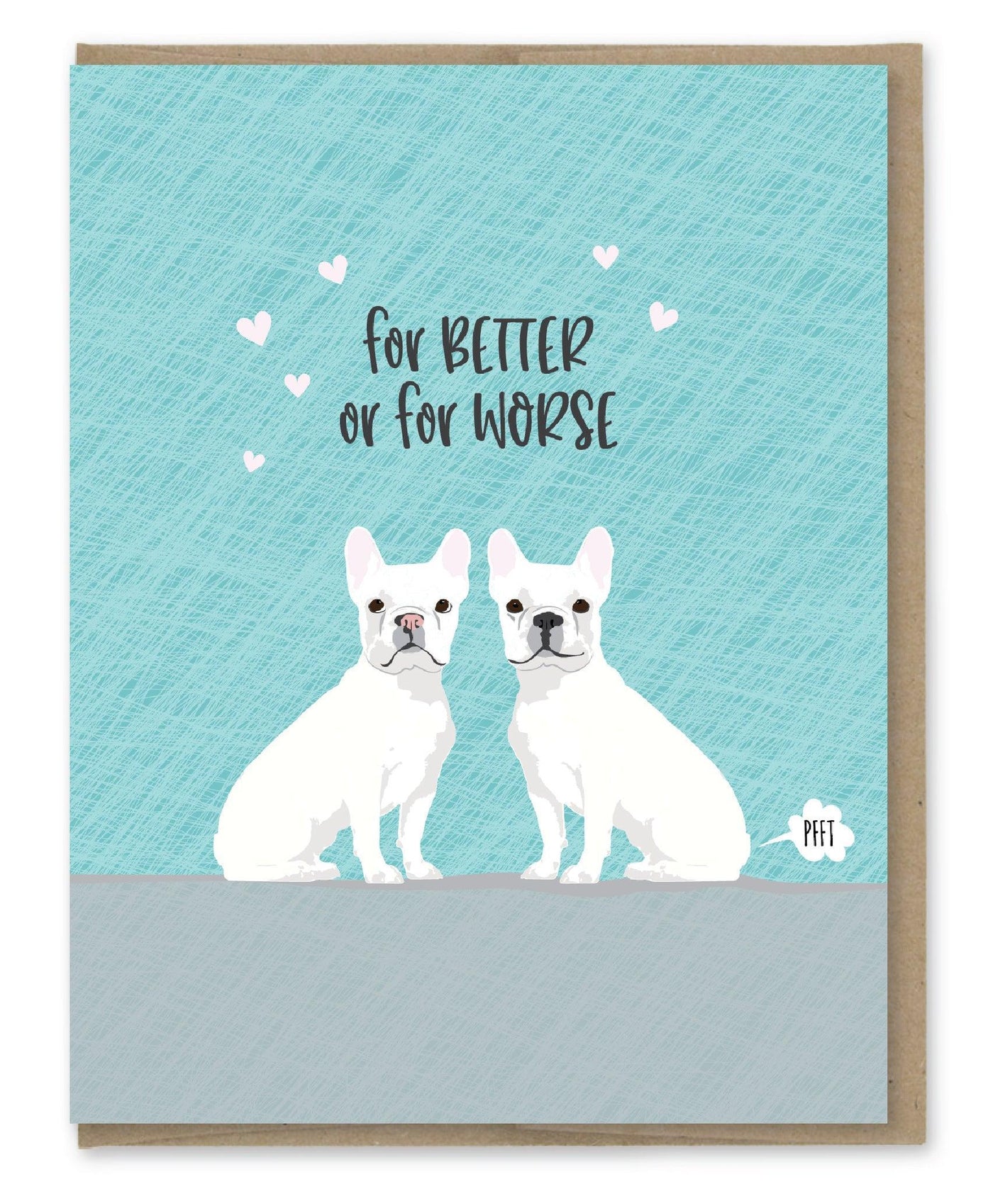 Better or For Worse Wedding Card