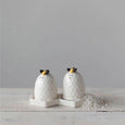 Beehive Salt and Pepper Shaker Set with Plate