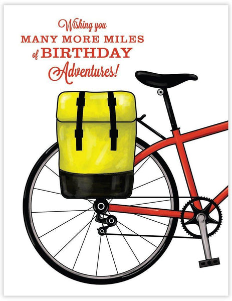 Bike Adventure Birthday Card