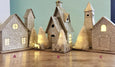 Light-Up Paper House Ornament