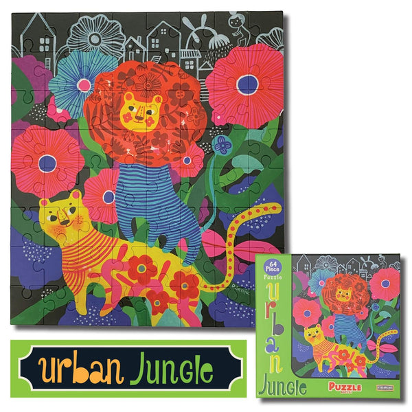 Urban Jungle 64 Piece Puzzle